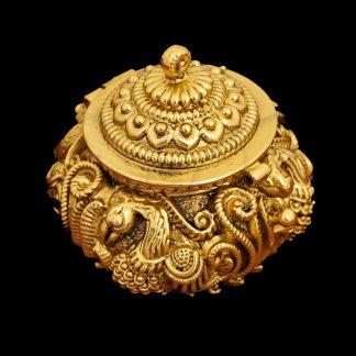 Round Kumkum box